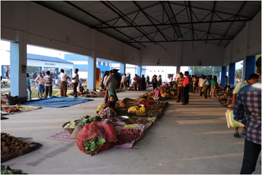 Open Market Shed,Ulberia Krishak Bazar